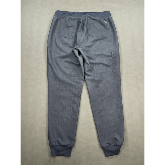 FIGS Zamora Jogger Scrub Pants Womens Medium (32x28) Gray Technical Collection - Picture 2 of 11